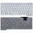 Клавиатура для ноутбука Fujitsu-Siemens E8110 T4210 S7110 S2110 S6230 серебристая