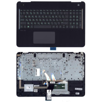 Клавиатура для ноутбука HP 15-BC топкейс черный