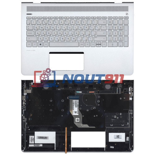 Клавиатура для ноутбука HP 15-CC топкейс