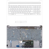 Клавиатура для ноутбука HP 15-DB 15-DA топкейс белый