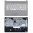 Клавиатура для ноутбука HP 17-BY 17-CA топкейс серебристая