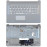 Клавиатура для ноутбука HP 17-BY 17-CA топкейс серый