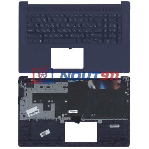Клавиатура для ноутбука HP 17-CN 17-CP топкейс