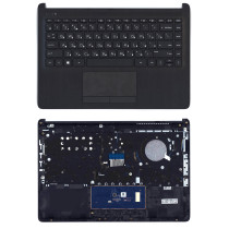 Клавиатура для ноутбука HP 240 G7  черная топ-панель