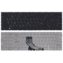 Клавиатура для ноутбука HP 250 G7 255 G7 256 G7 черная с подсветкой