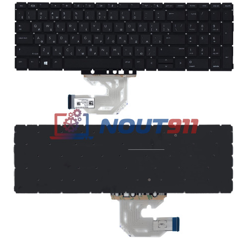 Клавиатура для ноутбука HP 450 G6 черная