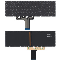Клавиатура для ноутбука HP 470 G8 (M51628-031) с подсветкой, черная