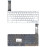 Клавиатура для ноутбука HP Chromebook 14 G3 G4 14-2000 14-ak 14-q белая