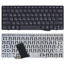 Клавиатура для ноутбука HP Elitebook 2560P 2570P черная с чёрной рамкой