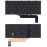Клавиатура для ноутбука HP EliteBook x360 1030 G2 черная с подсветкой