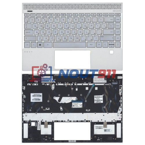 Клавиатура для ноутбука HP Envy 13-AQ топкейс