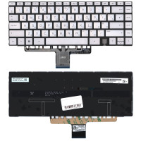 Клавиатура для ноутбука HP Envy 14-EB серебро