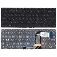 Клавиатура для ноутбука HP Envy 14-u черная с подсветкой