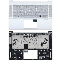 Клавиатура для ноутбука HP Envy 15-EP топкейс серебро