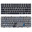 Клавиатура для ноутбука HP Envy 4-1000 Envy 6-1000 черная с серебристой рамкой