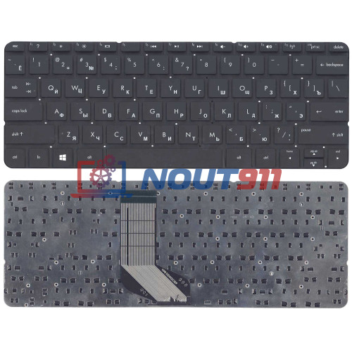 Клавиатура для ноутбука HP Envy X2 черная