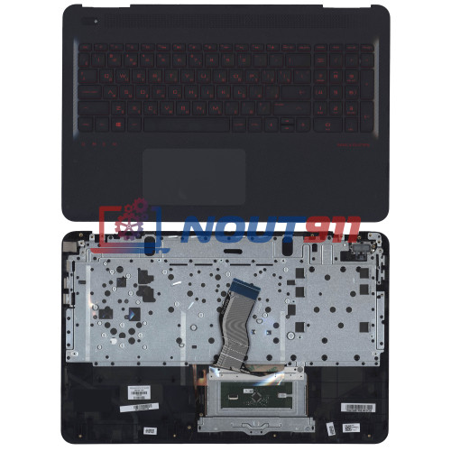Клавиатура для ноутбука HP Omen 15-AX топкейс