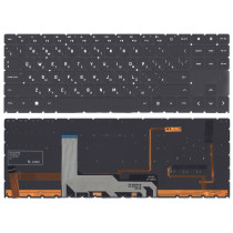 Клавиатура для ноутбука HP Omen 7 16-B черная с подсветкой (AMD версия)