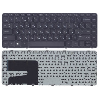 Клавиатура для ноутбука HP Pavilion 14-e черная с рамкой