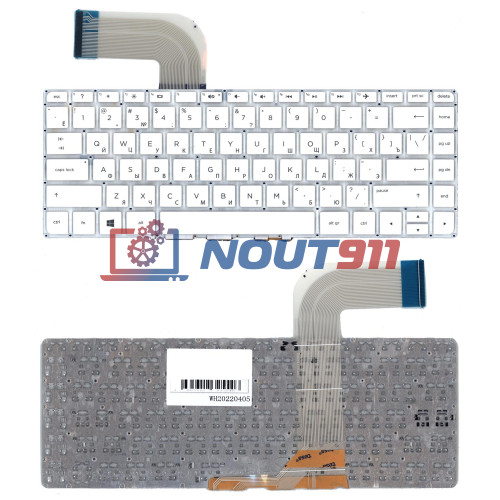 Клавиатура для ноутбука HP Pavilion 14-V белая