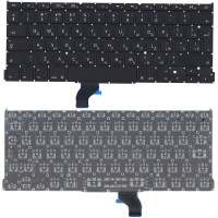 Клавиатура для ноутбука Apple MacBook Pro 13" Retina A1502 2013+ черная большой Enter