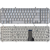 Клавиатура для ноутбука HP Pavilion HDX16 серебристая