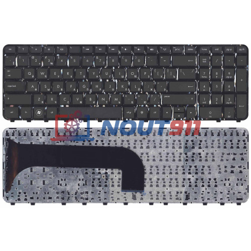 Клавиатура для ноутбука HP Pavilion M6-1000 Envy  M6-1100 M6-1200 черная с рамкой