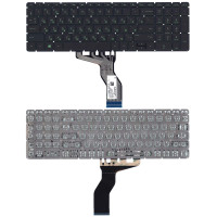 Клавиатура для ноутбука HP Pavilion Power 15-cb000 черная с подсветкой