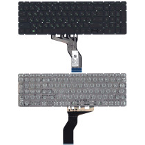 Клавиатура для ноутбука HP Pavilion Power 15-cb000 черная с подсветкой