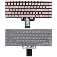 Клавиатура для ноутбука HP Pavilion x360 14-cd0000 золотистая с подсветкой