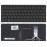 Клавиатура для ноутбука HP Spectre 13-v000 бронзовая с подсветкой
