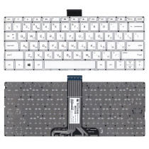 Клавиатура для ноутбука HP Stream 14-ax белая без рамки горизонтальный Enter