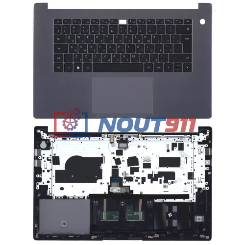 Клавиатура для ноутбука Huawei MateBook D 15 BohrD-WDI9A топкейс Space Gray