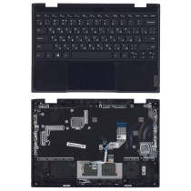 Клавиатура для ноутбука Lenovo 300e 2nd gen топкейс