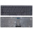 Клавиатура для ноутбука Lenovo G505s Z510 S510 черная c серебристой рамкой