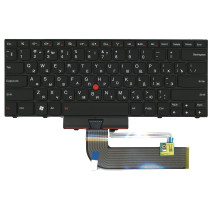 Клавиатура для ноутбука Lenovo IBM ThinkPad Edge 14 15 E40 E50 черная с подсветкой