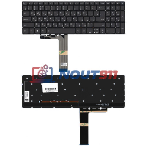 Клавиатура для ноутбука Lenovo IdeaPad 1 15AMN7 черная