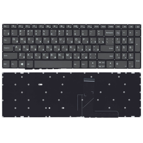 Клавиатура для ноутбука Lenovo IdeaPad 320-15ABR 520-15IKB черная