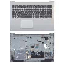 Клавиатура для ноутбука Lenovo IdeaPad 330-15 топкейс серебро