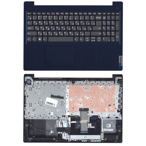 Клавиатура для ноутбука Lenovo IdeaPad 3-15 топкейс синий