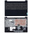 Клавиатура для ноутбука Lenovo IdeaPad 3-15ITL05 топкейс синий