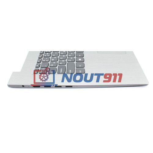 Клавиатура для ноутбука Lenovo Ideapad 3-17 топкейс серебристый