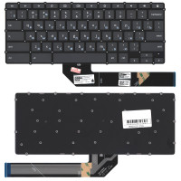 Клавиатура для ноутбука Lenovo IdeaPad 3 CB-11 CB-14 черная