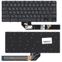 Клавиатура для ноутбука Lenovo IdeaPad 3 CB-11 CB-14 черная