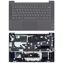 Клавиатура для ноутбука Lenovo Ideapad 5-14IIL05 топкейс Type-C черный