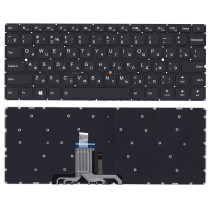 Клавиатура для ноутбука Lenovo IdeaPad 710S-13 черная с подсветкой