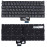 Клавиатура для ноутбука Lenovo IdeaPad 720S-13 черная с подсветкой