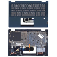 Клавиатура для ноутбука Lenovo IdeaPad Flex 5-14 топкейс синий