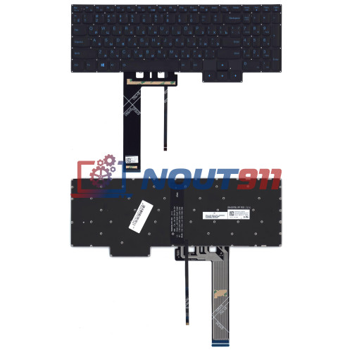 Клавиатура для ноутбука Lenovo IdeaPad Gaming 3-15ARH05 черная