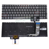 Клавиатура для ноутбука Lenovo IdeaPad Gaming 3 15IAH7 15ARH7 черная с подсветкой RGB